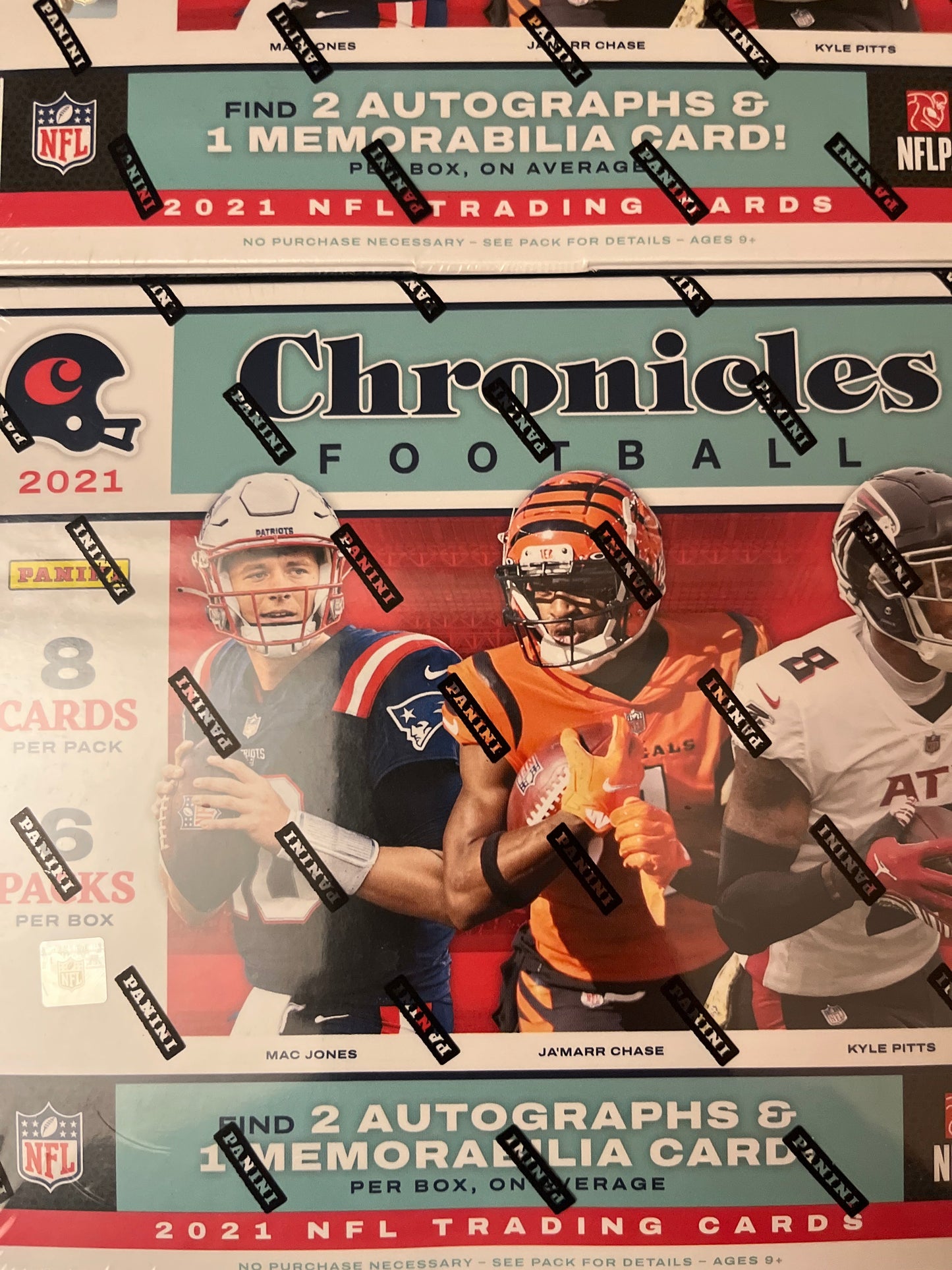 2021 Panini Chronicles Football NFL Hobby Box