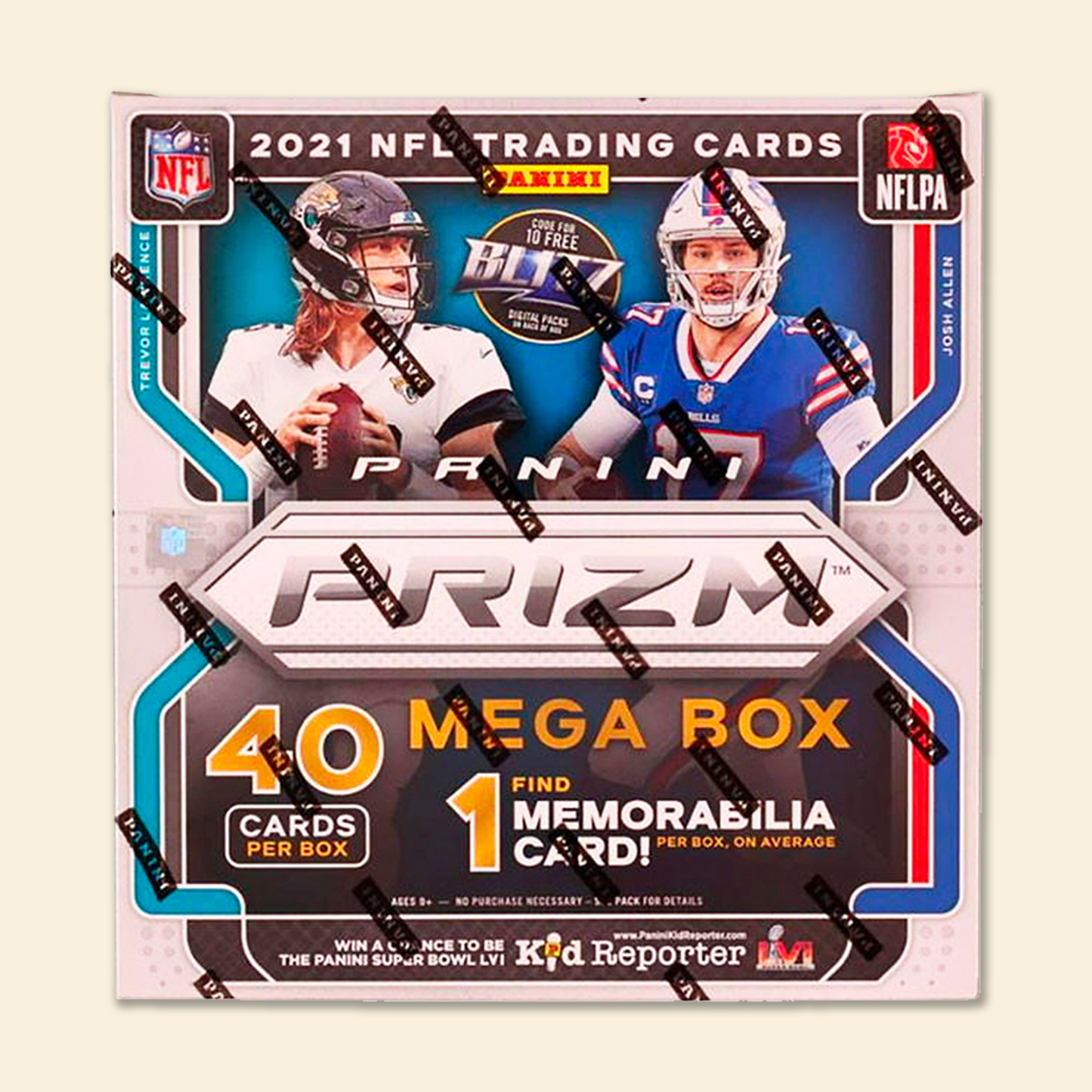 2021 Panini Prizm Football Mega Box