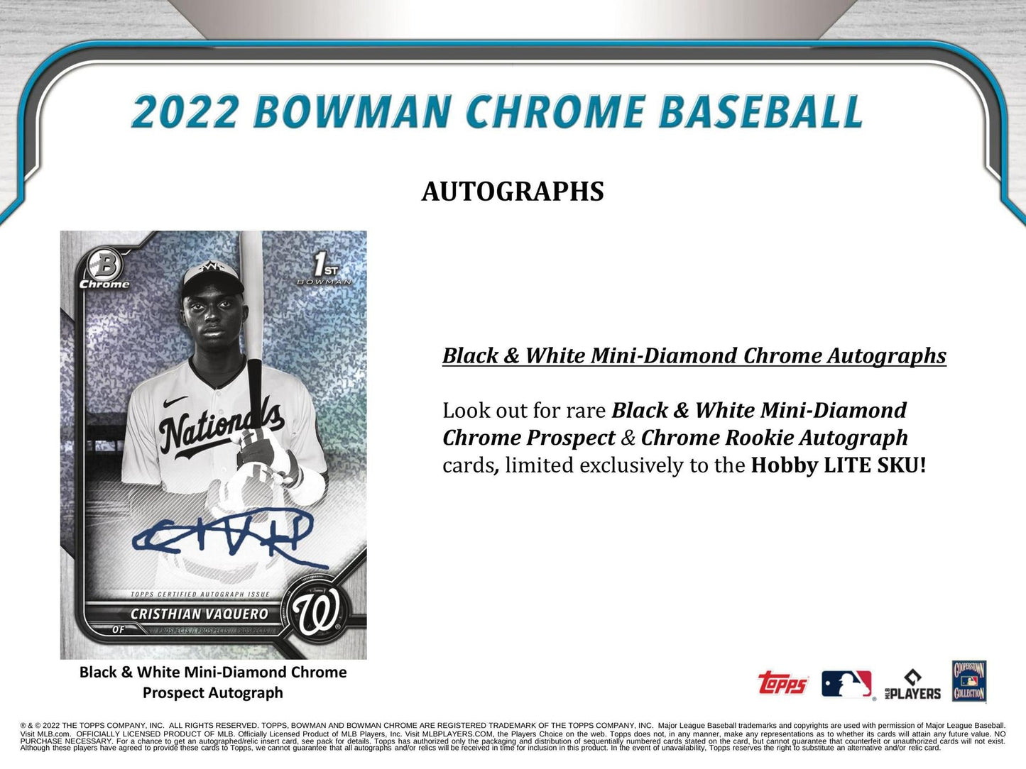 2022 Bowman Chrome Baseball LITE Pack