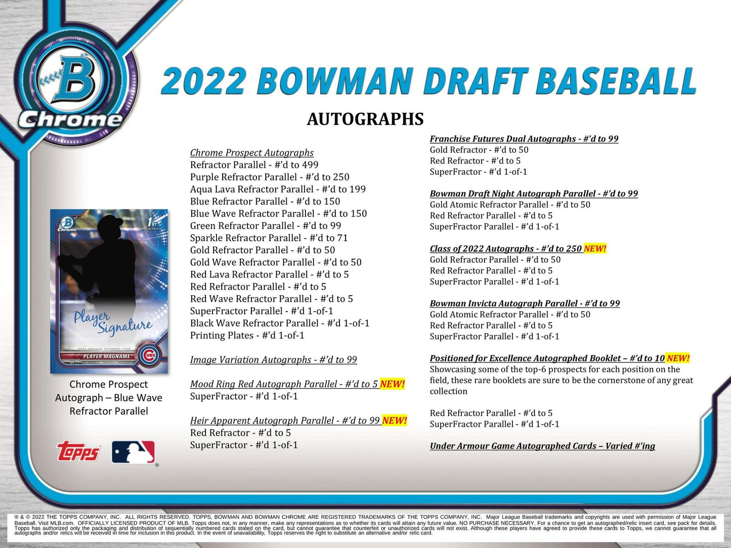 2022 Bowman Draft Baseball Super Jumbo Pack
