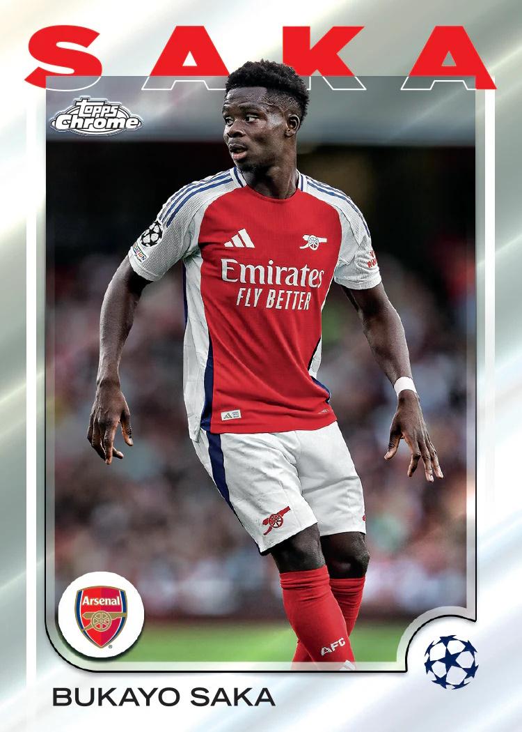 2024/25 Topps Chrome UEFA Club Competitions Soccer Hobby