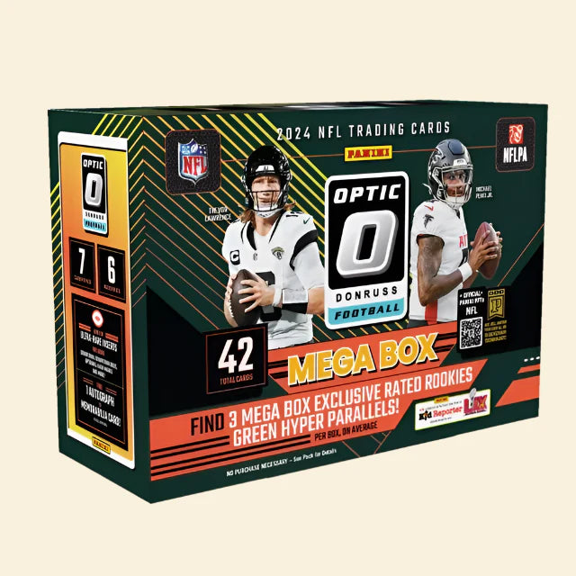 2024 Optic Football Mega Box (Green Hyper)