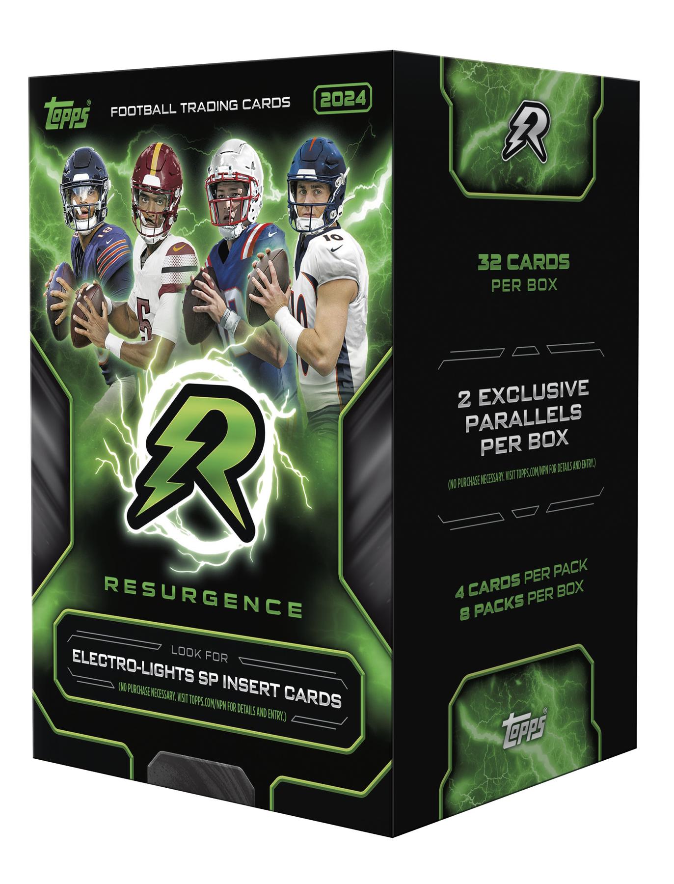 2024 Topps Resurgence Football 8-Pack Blaster