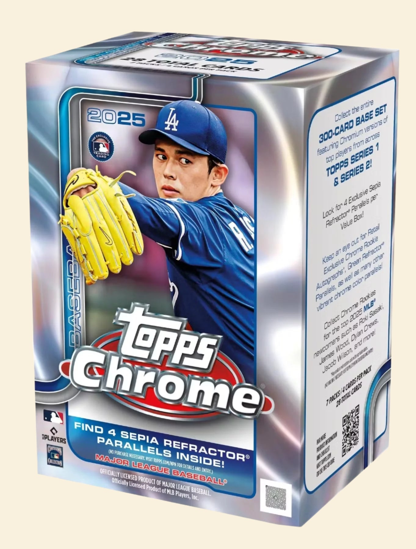 2025 Topps Chrome Baseball Blaster Box