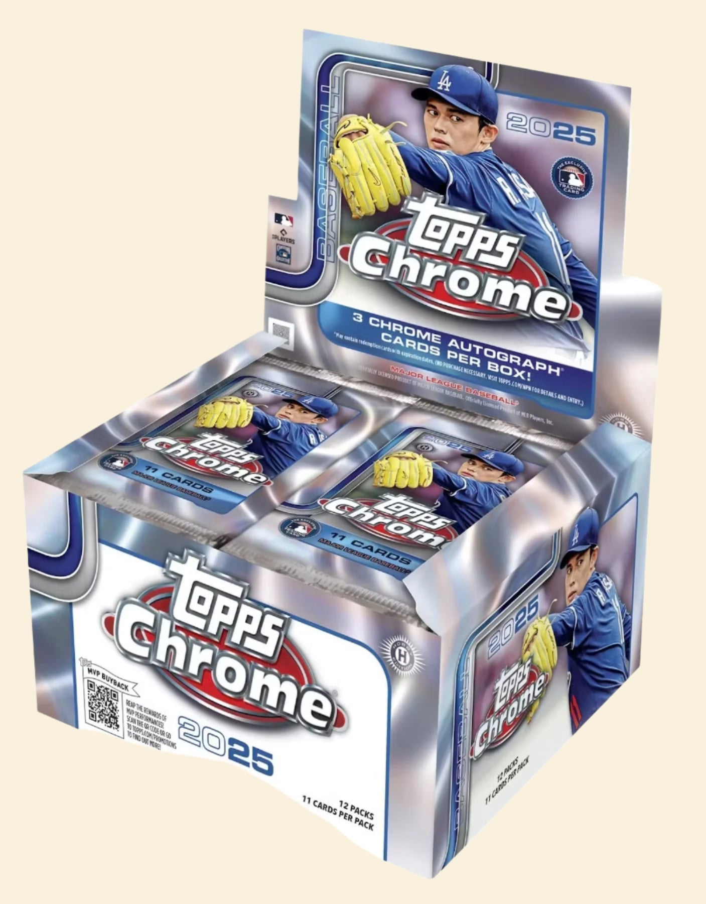 2025 Topps Chrome Baseball Jumbo Box