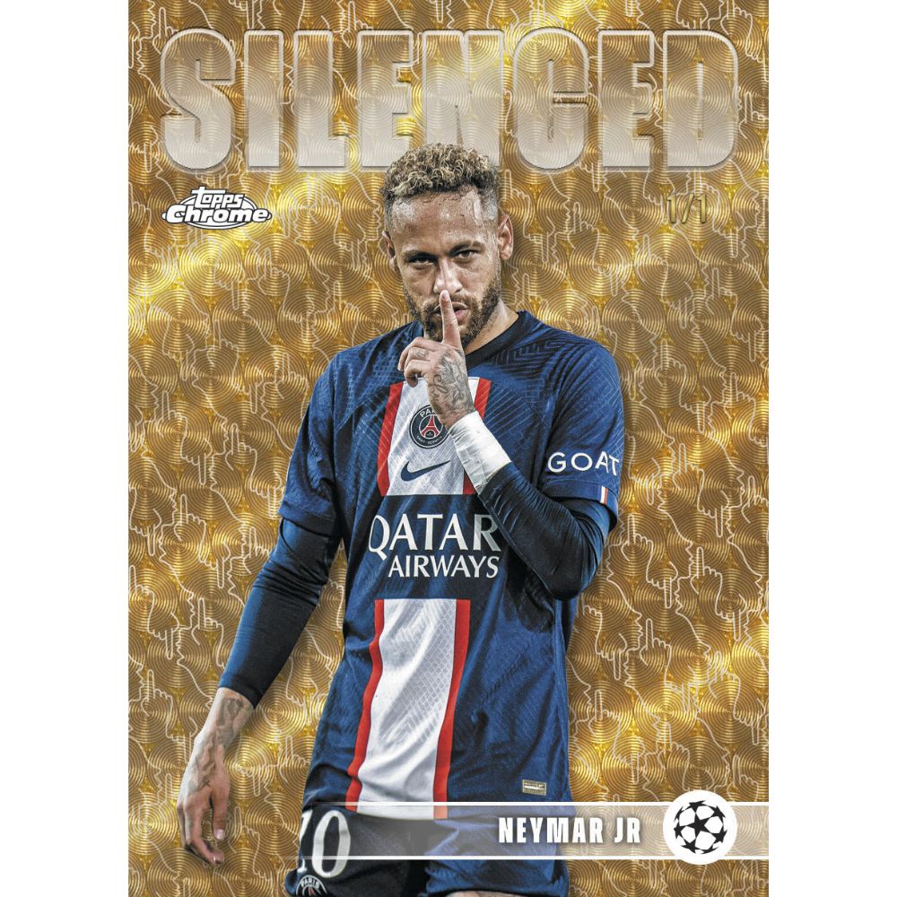 2025/26 Topps Chrome UEFA Club Competitions Soccer Mega Box