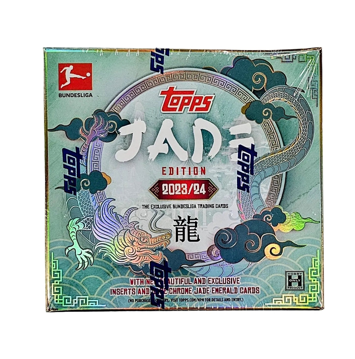 1x FREE - 23/24 Topps Bundesliga Jade Hobby Box