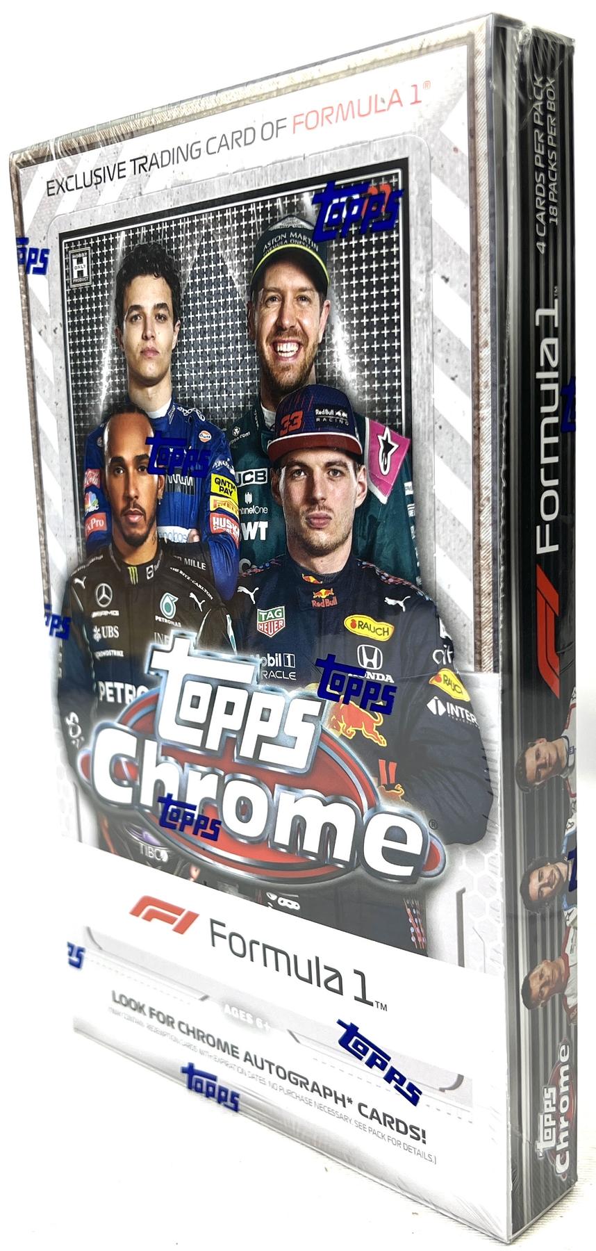 2021 Topps Chrome F1 Formula 1 Racing Hobby