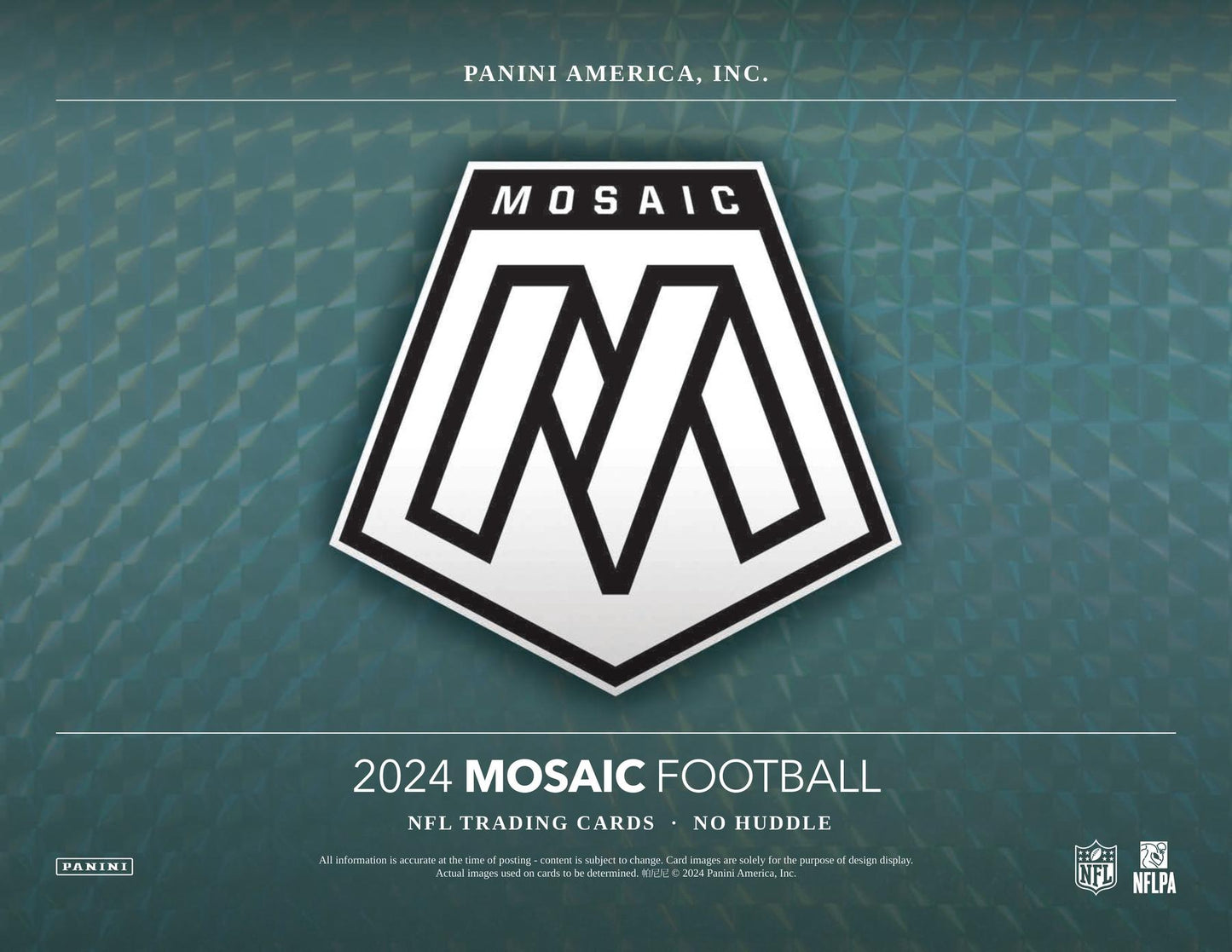 2024 Panini Mosaic No Huddle Football Pack