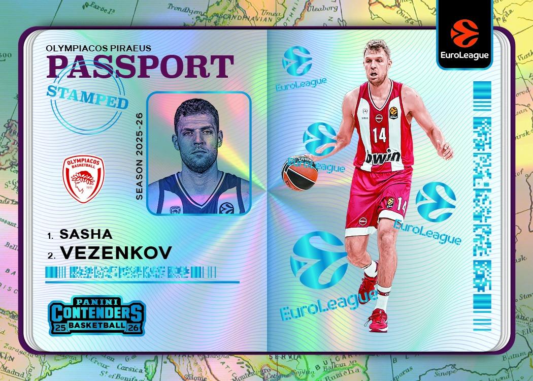 2025/26 Panini Contenders EuroLeague Basketball Hobby