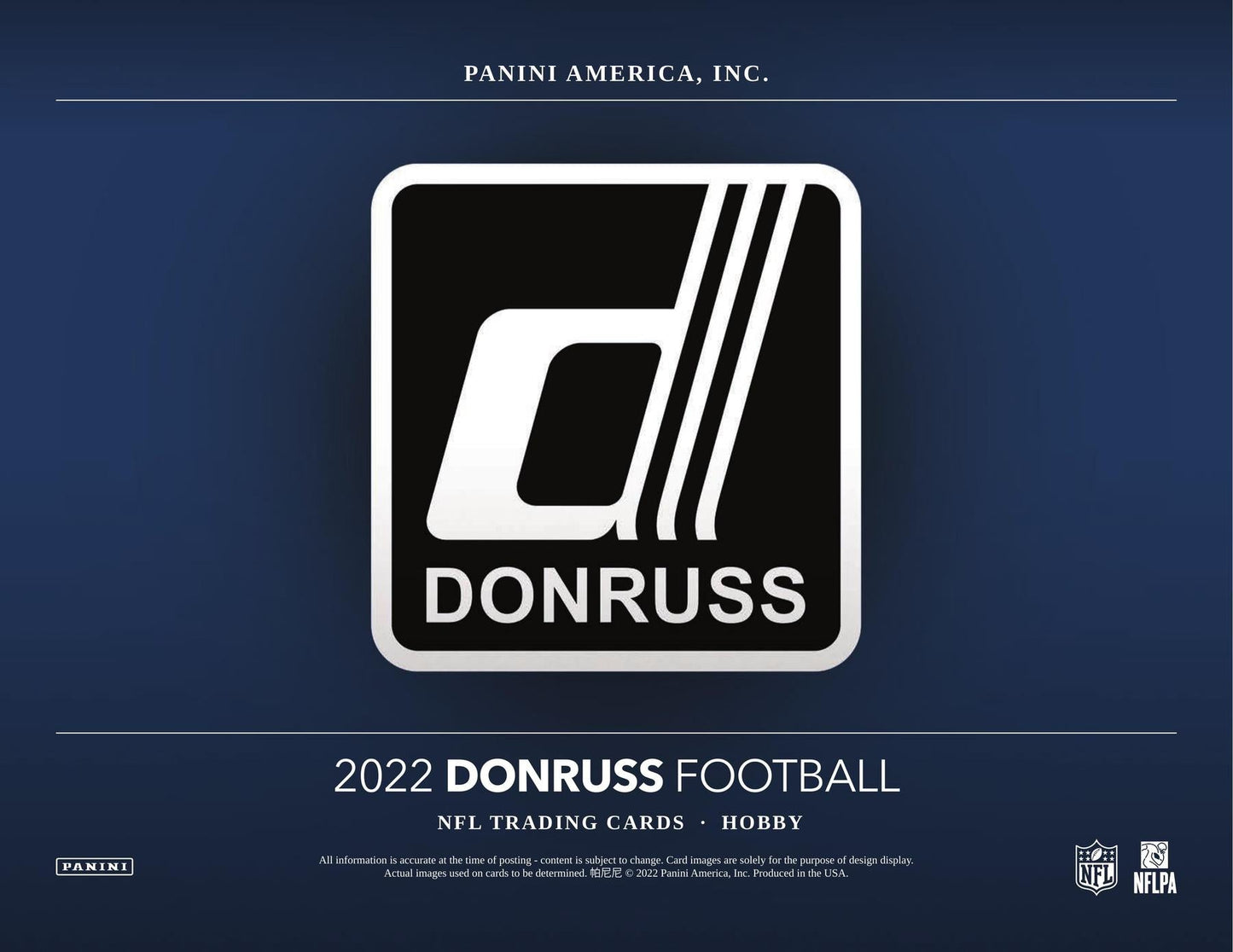 2022 Panini Donruss Football Hobby Pack