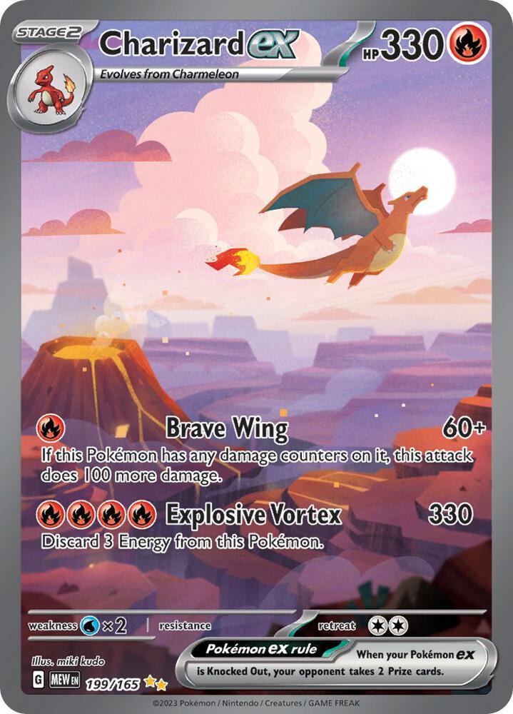 Pokemon SV: Scarlet & Violet 151 199/165 Charizard ex