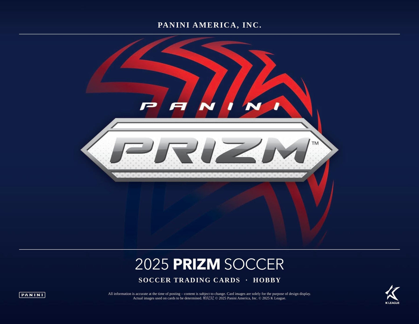 2025 Panini Prizm K League Soccer Hobby