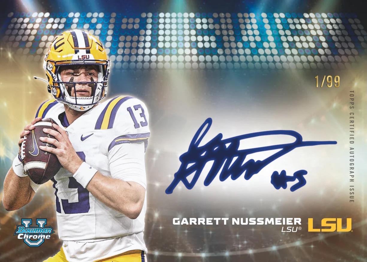 2025 Bowman University Chrome Football Blaster