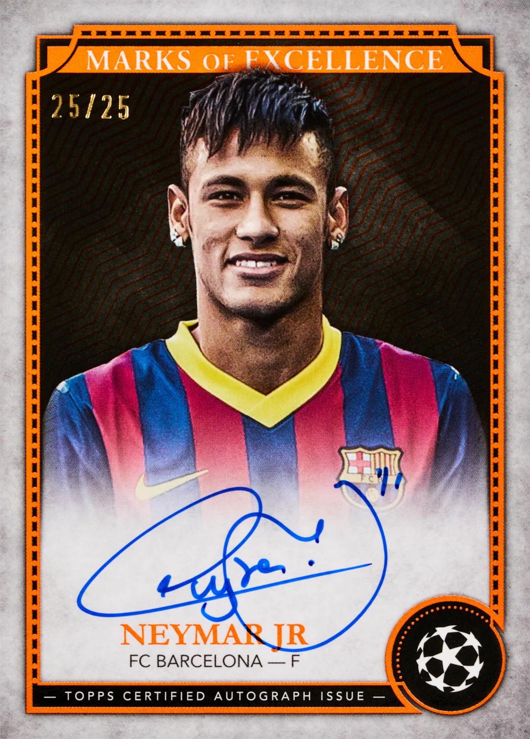 2024/25 Topps UEFA Club Competitions Museum Collection Soccer Hat-Trick