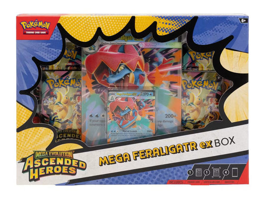 Pokemon Mega Evolution: Ascended Heroes Mega Meganium/Emboar/Feraligatr ex
