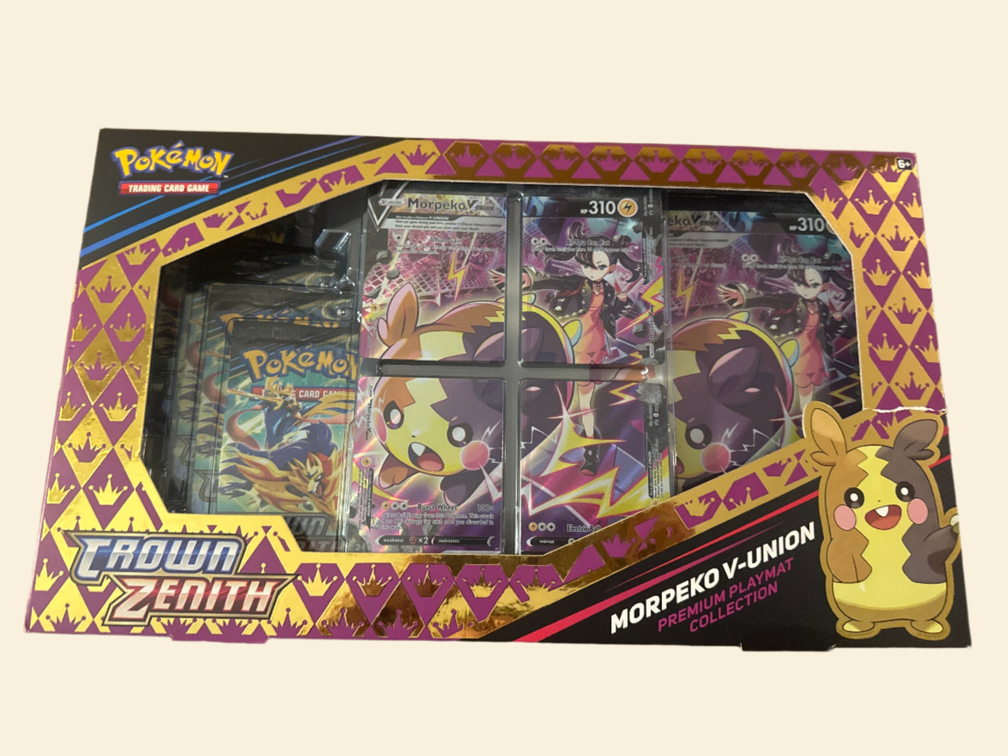 Pokemon: Crown Zenith Morpeko V Union Collection Box