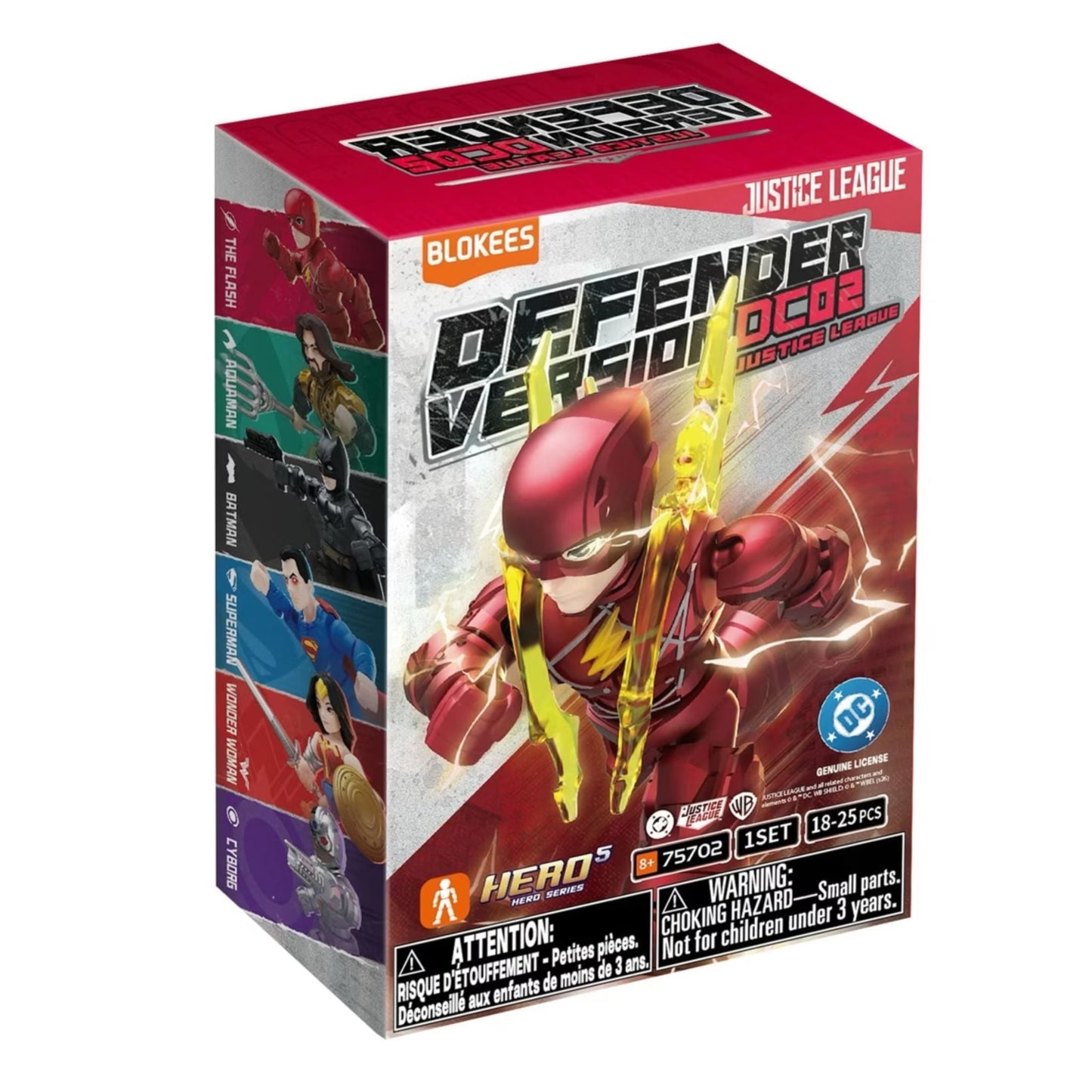 Blokees DC Justice League 2-inch Defender Model Kit Blind Box