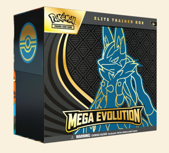 Pokemon: Mega Evolution Elite Trainer Box (Lucario)