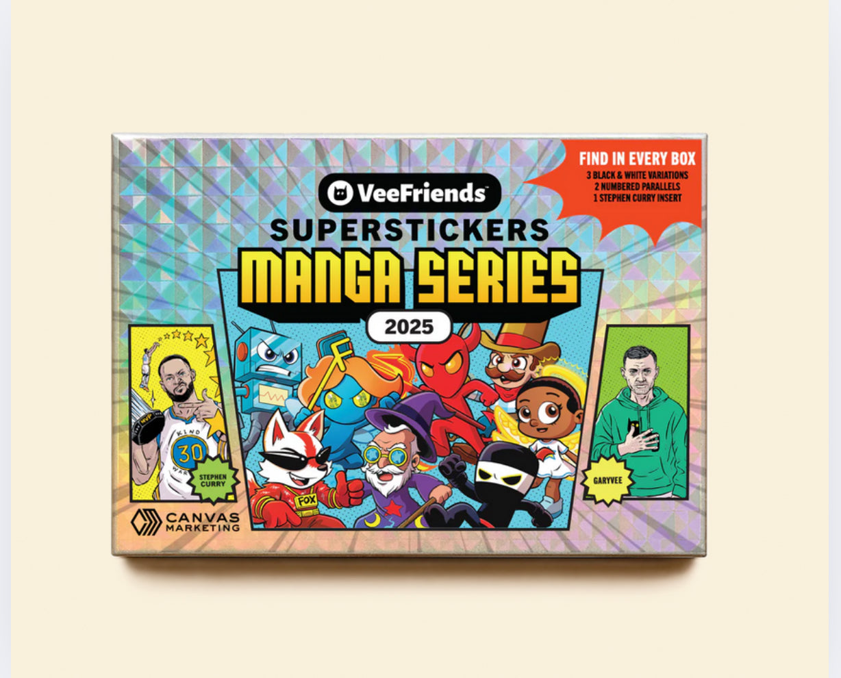 2025 VeeFriends Superstickers Manga Series Box