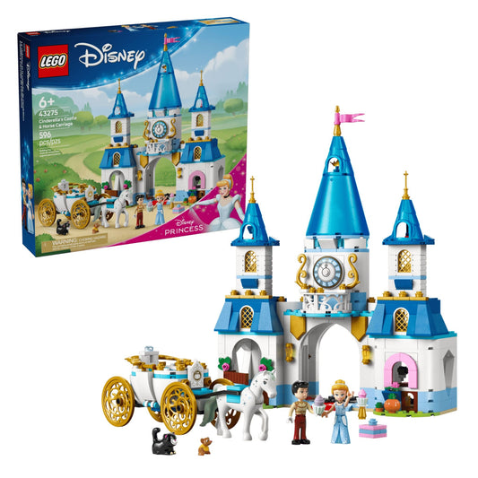 LEGO Disney Princess Cinderella's Castle & Horse Carriage