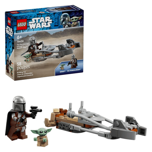 LEGO Star Wars The Mandalorian & Grogu's Speeder Bike