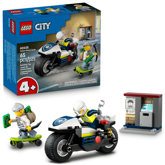 LEGO City Police Police Motorcycle Chase