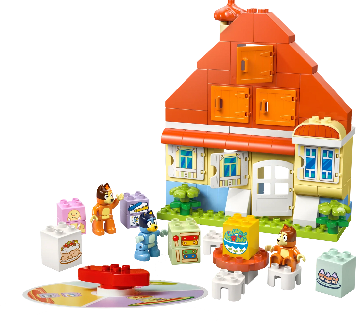 LEGO DUPLO Bluey Bluey's Family House with Memory Game
