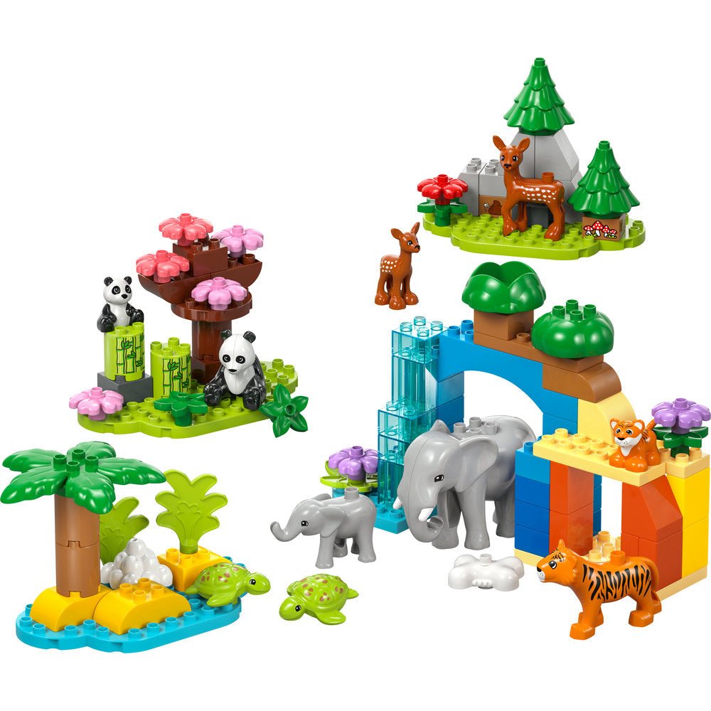 LEGO DUPLO Town 3 in 1 Wild Animal Families