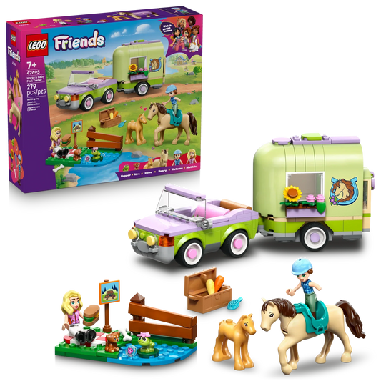 LEGO Friends Horse & Baby Foal Trailer
