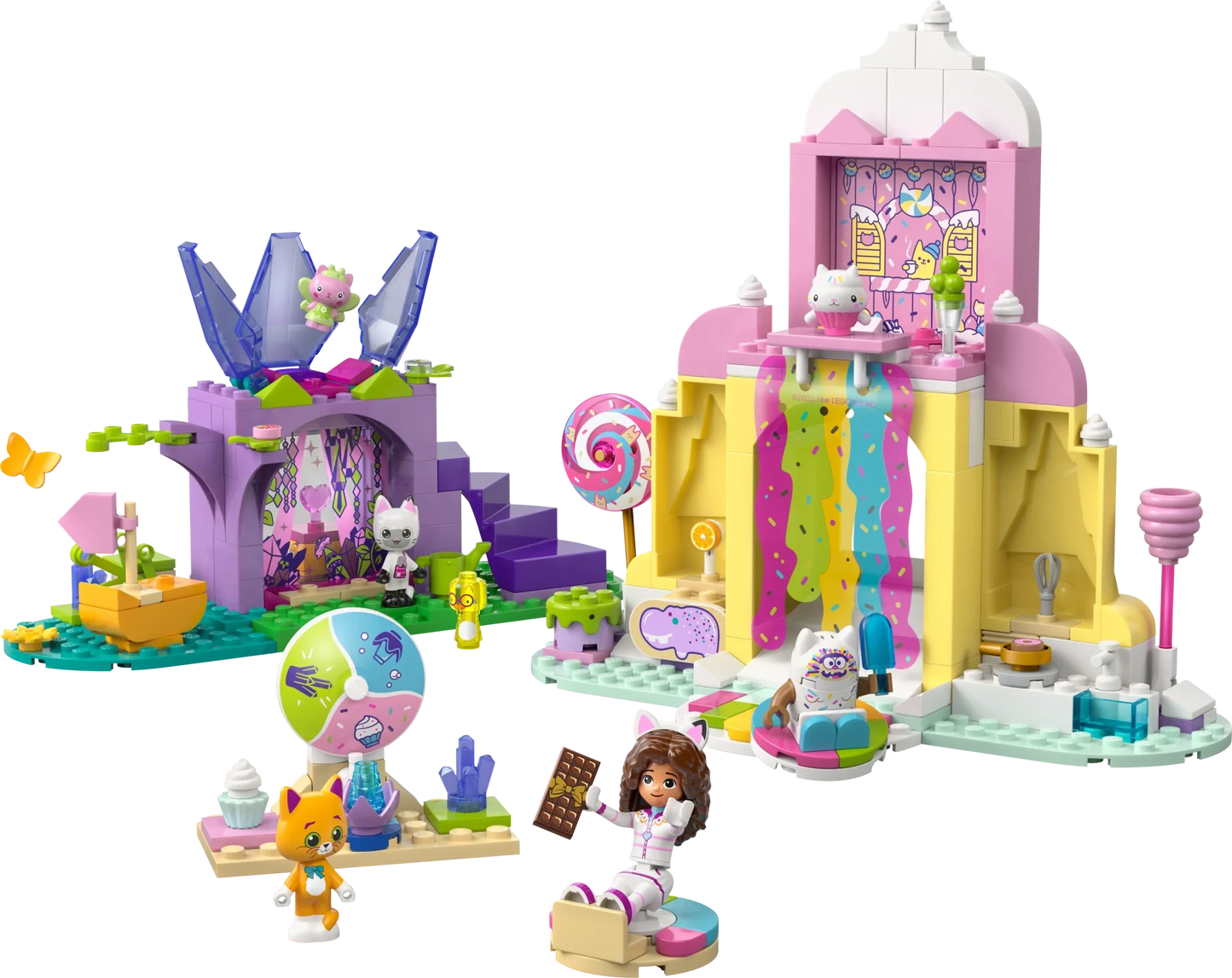 LEGO Gabby's Dollhouse Sweet Treat Mountain & Kitty Garden