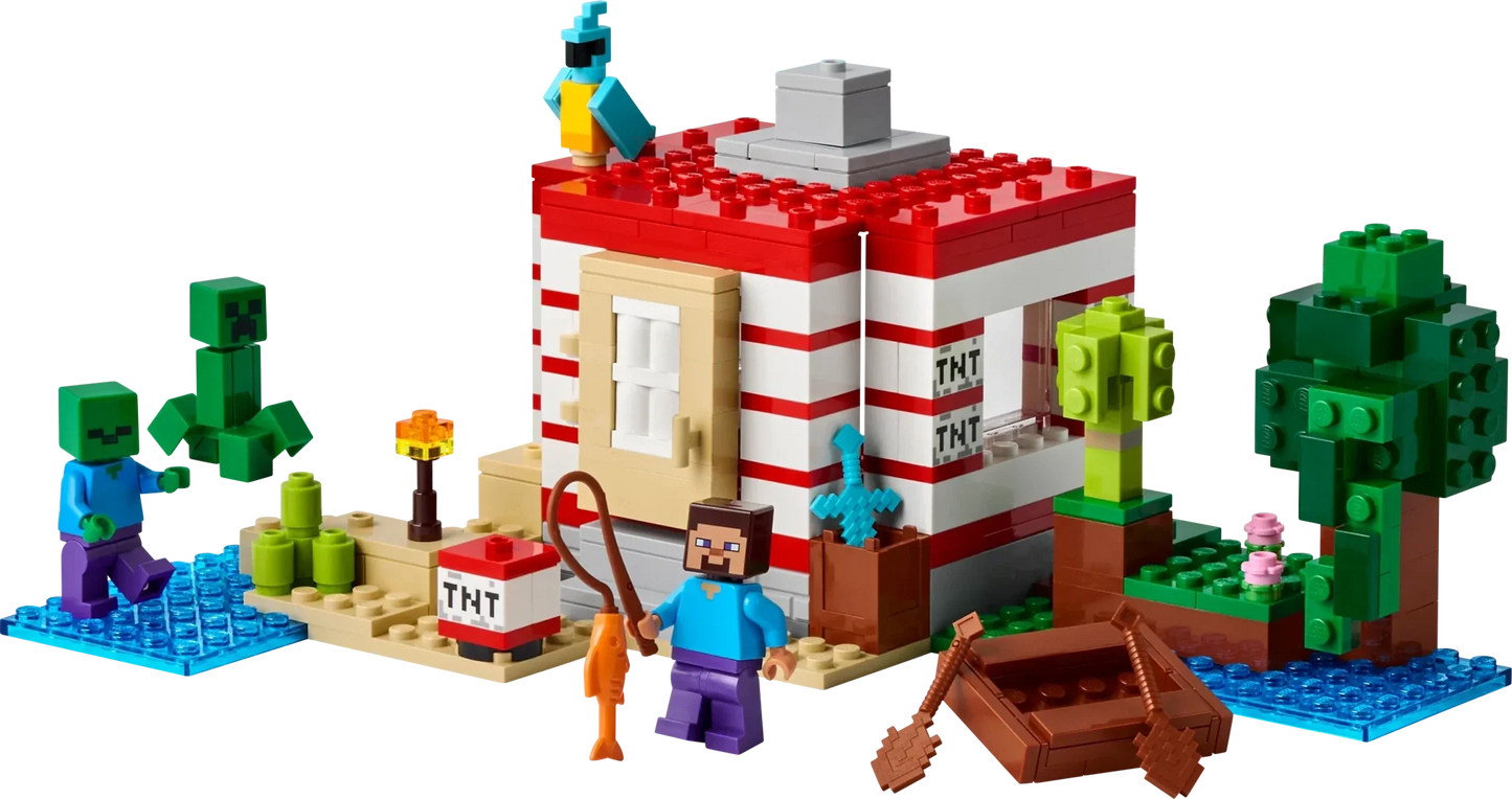 LEGO Minecraft The TNT Jungle House