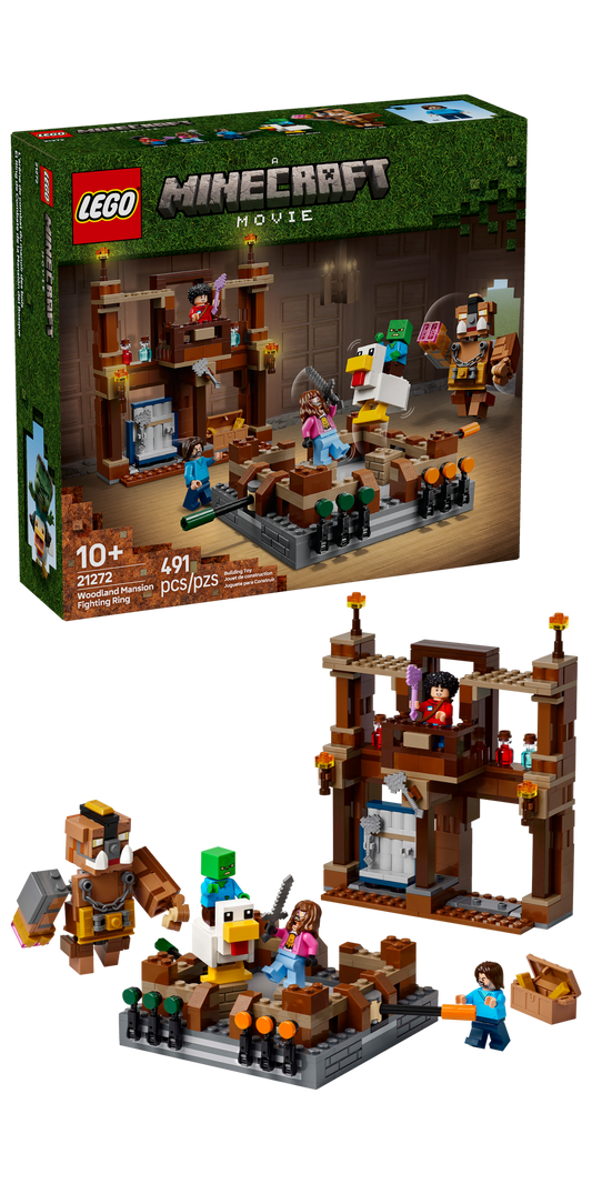 LEGO Minecraft Woodland Mansion Fighting Ring