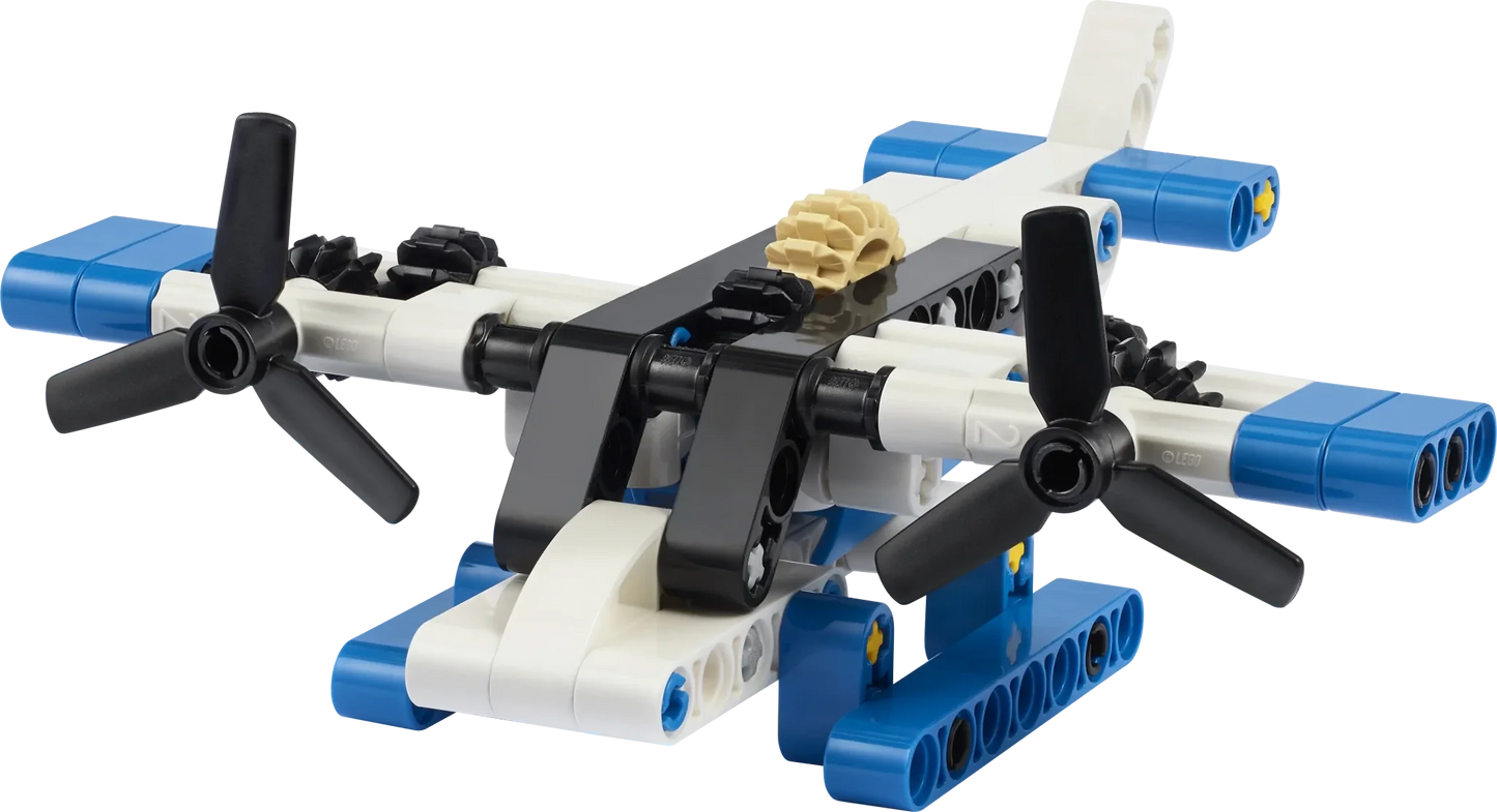 LEGO Mini-Builds White Seaplane