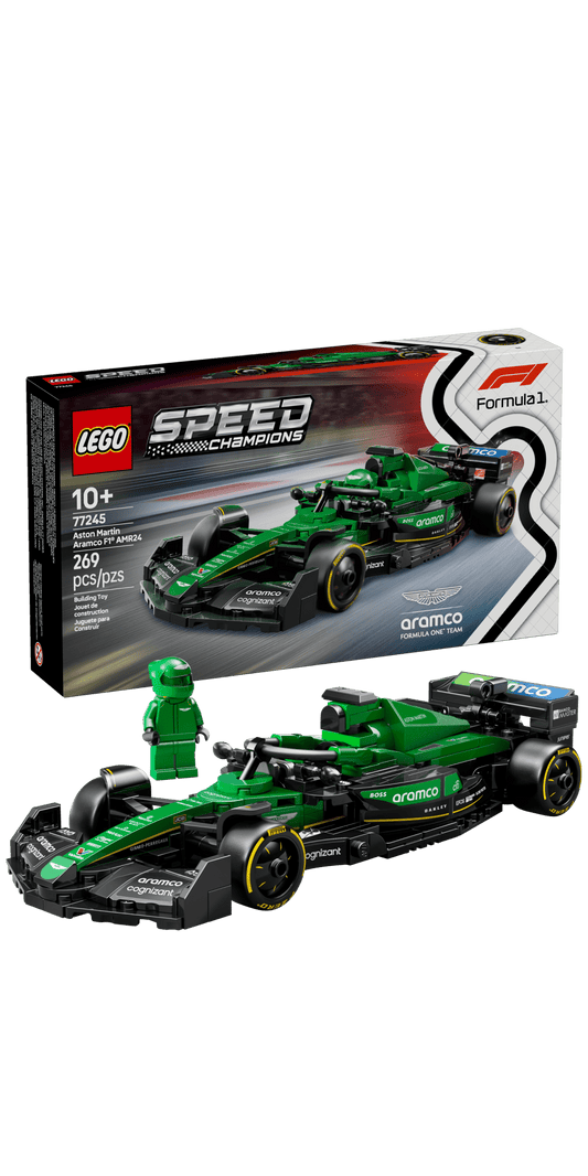 LEGO Speed Champions Aston Martin Aramco F1 AMR24 Race Car
