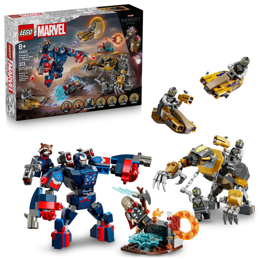 LEGO Super Heroes Marvel Avengers: Endgame Thor vs. Chitauri