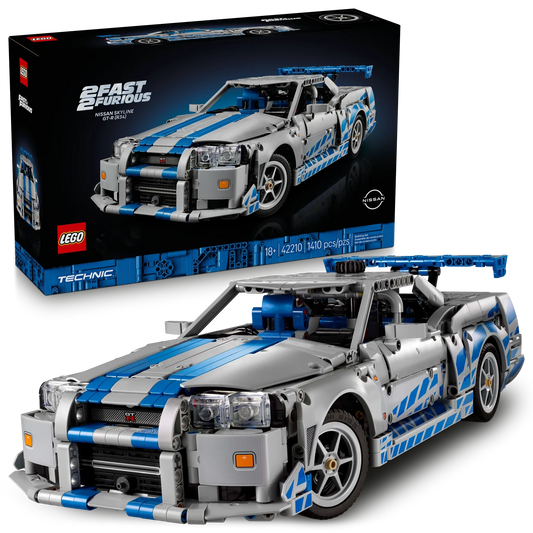 LEGO Technic 2 Fast 2 Furious Nissan Skyline GT-R (R34) Car