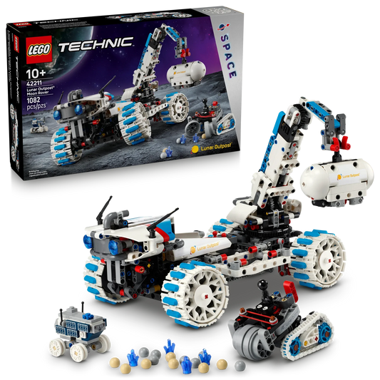 LEGO Technic Lunar Outpost Moon Rover Space Vehicle
