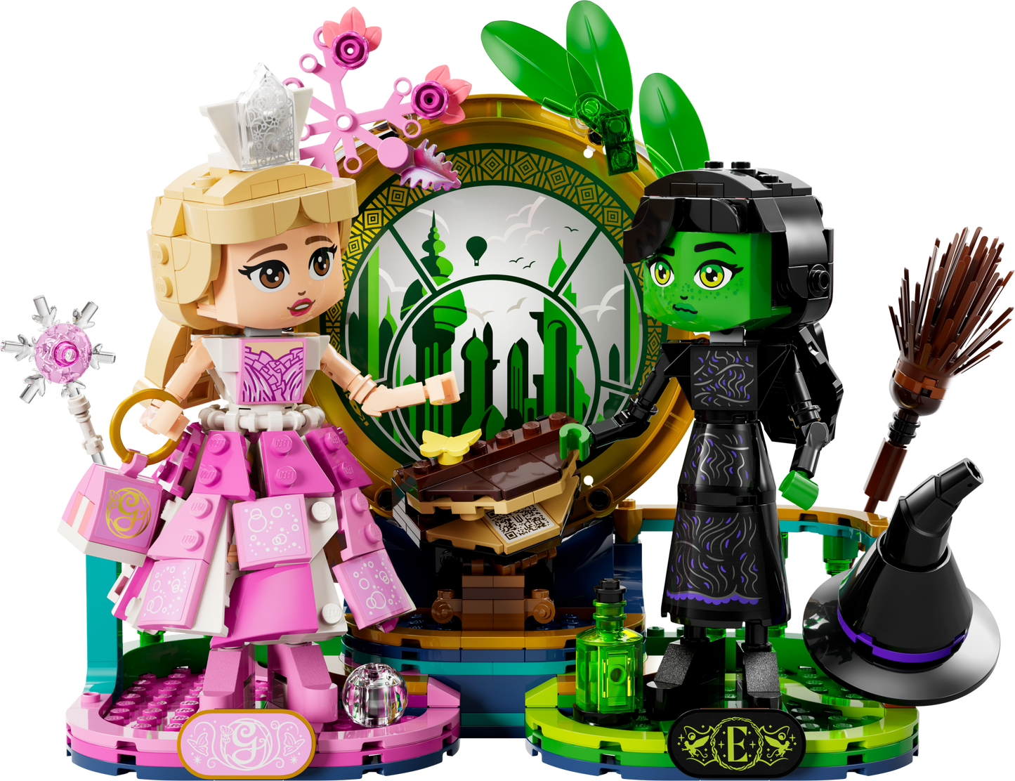 LEGO Wicked Elphaba & Glinda Figures