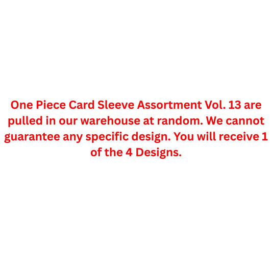One Piece Card Sleeve Assortment Vol. 13
