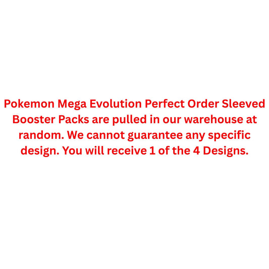 Pokemon Mega Evolution Perfect Order Sleeved Booster Pack