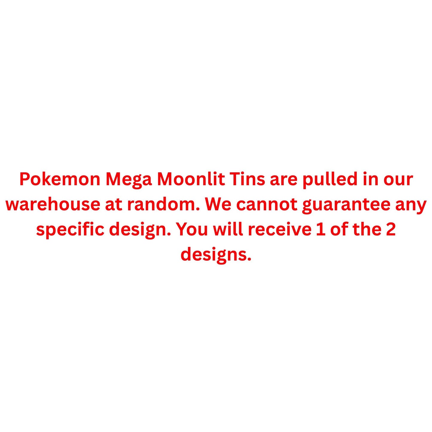 Pokemon Mega Moonlit Tin