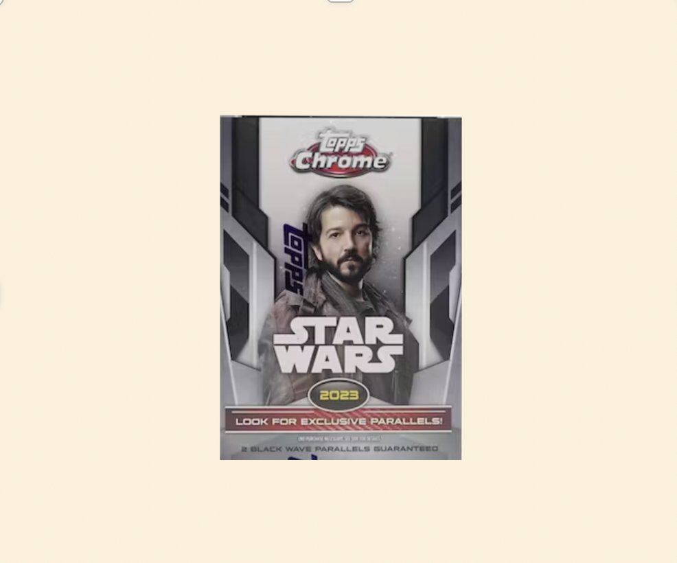 2023 Topps Chrome Star Wars Blaster Box