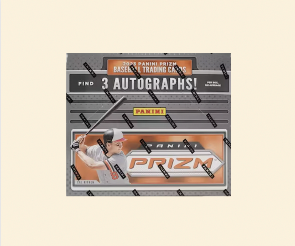 2023 Panini Prizm Baseball Hobby Box