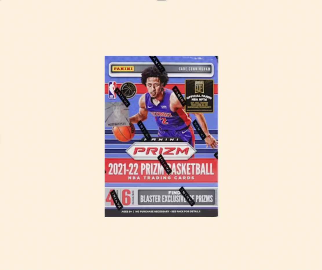 21-22 Panini Prizm Basketball Blaster Box