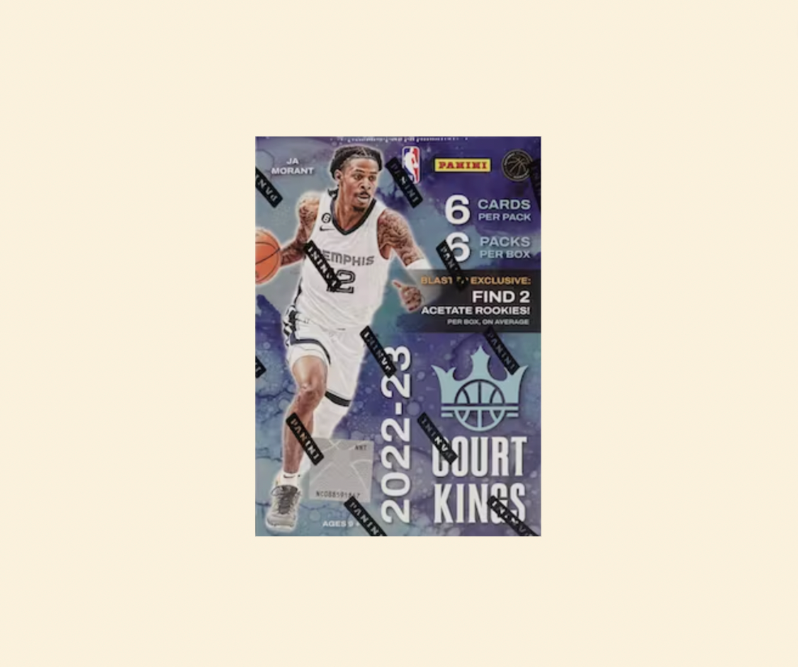2022/23 Panini Court Kings Basketball International Blaster Box