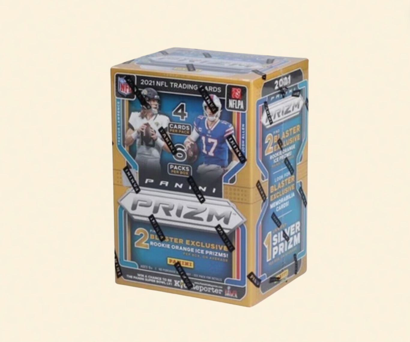 2021 Panini Prizm Football Exclusive Orange Ice Blaster Box