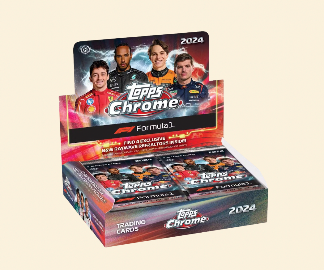 2024 Topps Chrome Qualifying Lap Formula 1 Hobby Box