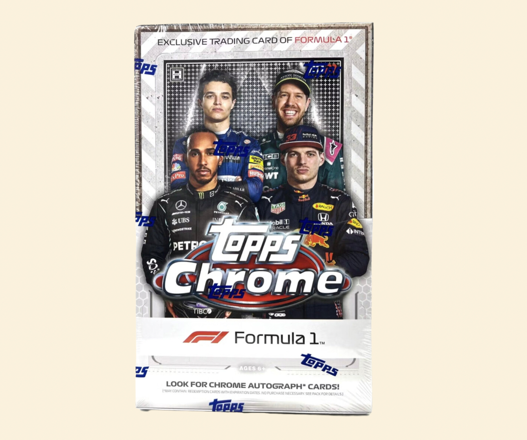2021 Topps Chrome Formula 1 Hobby Box