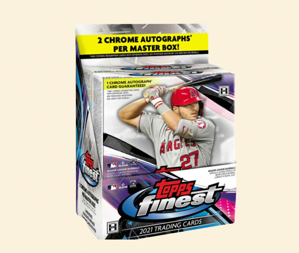 2021 Topps Finest Baseball Master Hobby Box *2 Autos